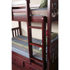 Full over Full Bunk Bed with Three Drawers - American Furniture Classics