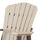 Fan Back Balcony Glider Made in the USA- Weatherwood, Tudor Brown - American Furniture Classics