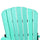 Fan Back Swivel Glider in Aruba and Black - American Furniture Classics