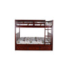 Full over Full Bunk Bed with Three Drawers - American Furniture Classics