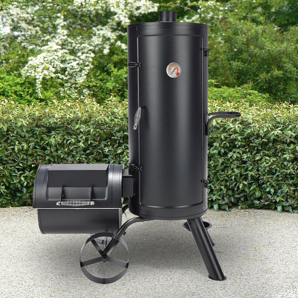 Multi Level Vertical Smoker and Charcoal Grill - American Furniture Classics