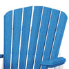 Double Glider with Center Table in Blue and White - American Furniture Classics