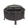 Outdoor Leisure Products 30 inch Round Firepit with Oil Rubbed Bronze Finish - American Furniture Classics
