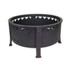 Outdoor Leisure Products 30 inch Round Firepit with Oil Rubbed Bronze Finish - American Furniture Classics