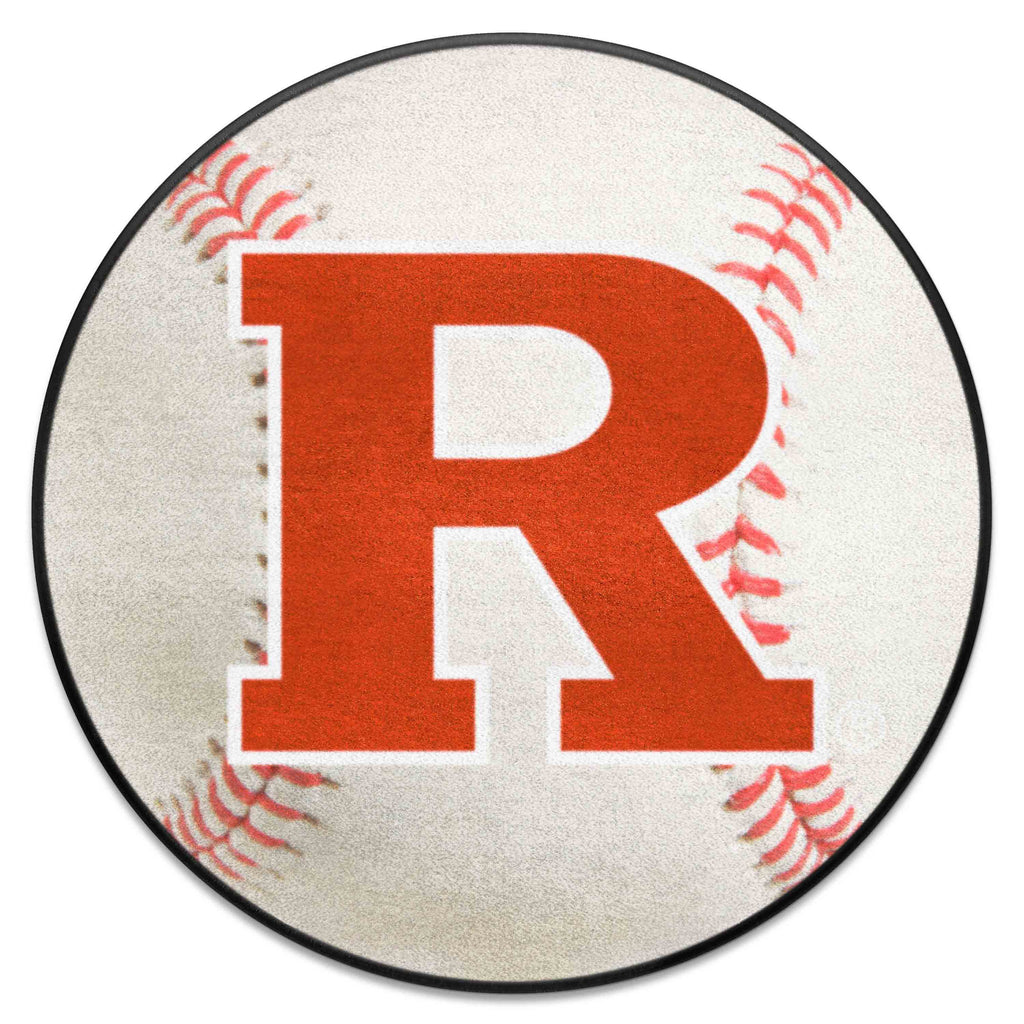 Fanmats - Rutgers University Baseball Mat 27'' diameter