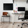 Glacier Black Multi-Purpose Grid Glass Dry Erase Board 24'' x 36'' - Floortex