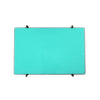 Glacier Teal Multi-Purpose Grid Glass Dry Erase Board 24'' x 36'' - Floortex