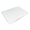 Glacier White Multi-Purpose Grid Glass Dry Erase Board 30'' x 40'' - Floortex