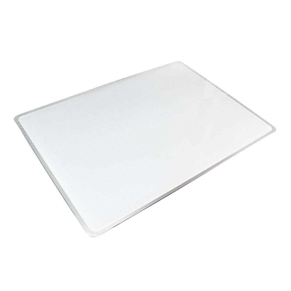 Glacier White Multi-Purpose Grid Glass Dry Erase Board 30'' x 40'' - Floortex
