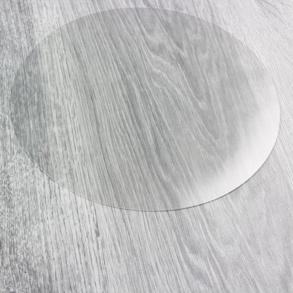 Desktex Pack of 2 Anti-Microbial Circular Desk Mats -12'' Diameter