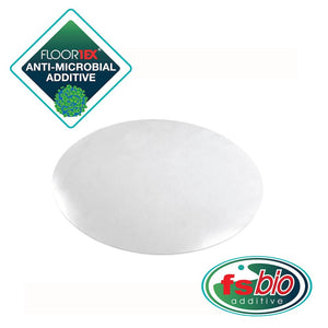 Desktex Pack of 2 Anti-Microbial Circular Desk Mats -12'' Diameter