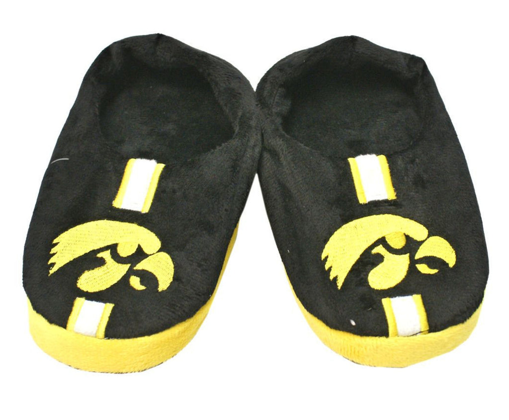 Iowa Hawkeyes Slipper - Youth 4-7 Size 13-1 Stripe - (1 Pair) - XL - Forever Collectibles
