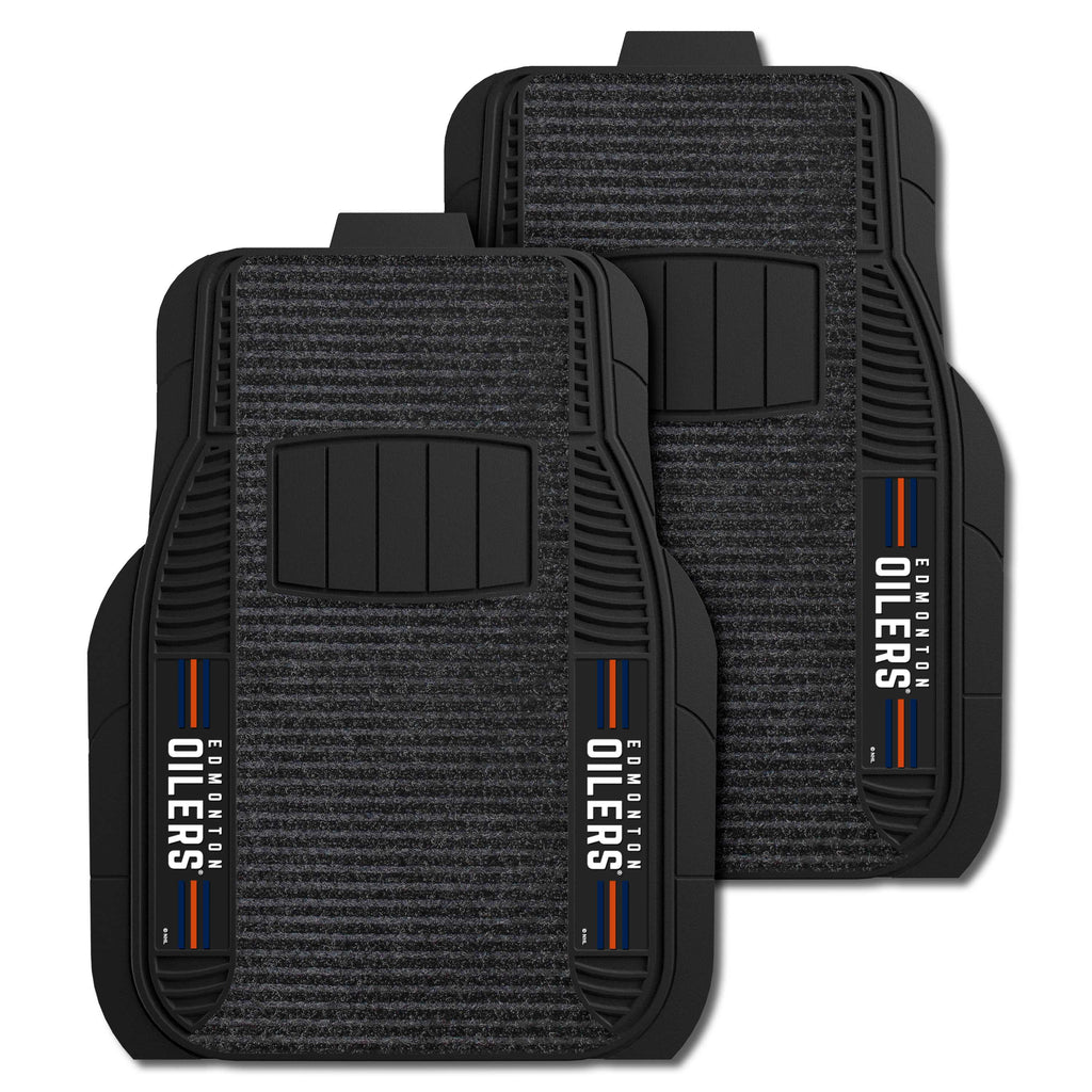 Fanmats - NHL - Edmonton Oilers 2-pc Deluxe Car Mat Set 21''x27''