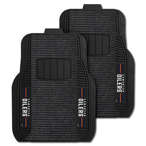 Fanmats - NHL - Edmonton Oilers 2-pc Deluxe Car Mat Set 21''x27''