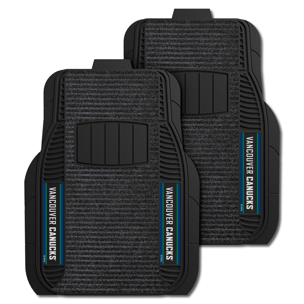 Fanmats - NHL - Vancouver Canucks 2-pc Deluxe Car Mat Set 21''x27''