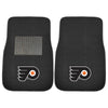 Fanmats - NHL - Philadelphia Flyers 2-pc Embroidered Car Mat Set 17''x25.5''