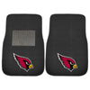 Fanmats - NFL - Arizona Cardinals 2-pc Embroidered Car Mat Set 17''x25.5''