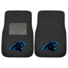 Fanmats - NFL - Carolina Panthers 2-pc Embroidered Car Mat Set 17''x25.5''