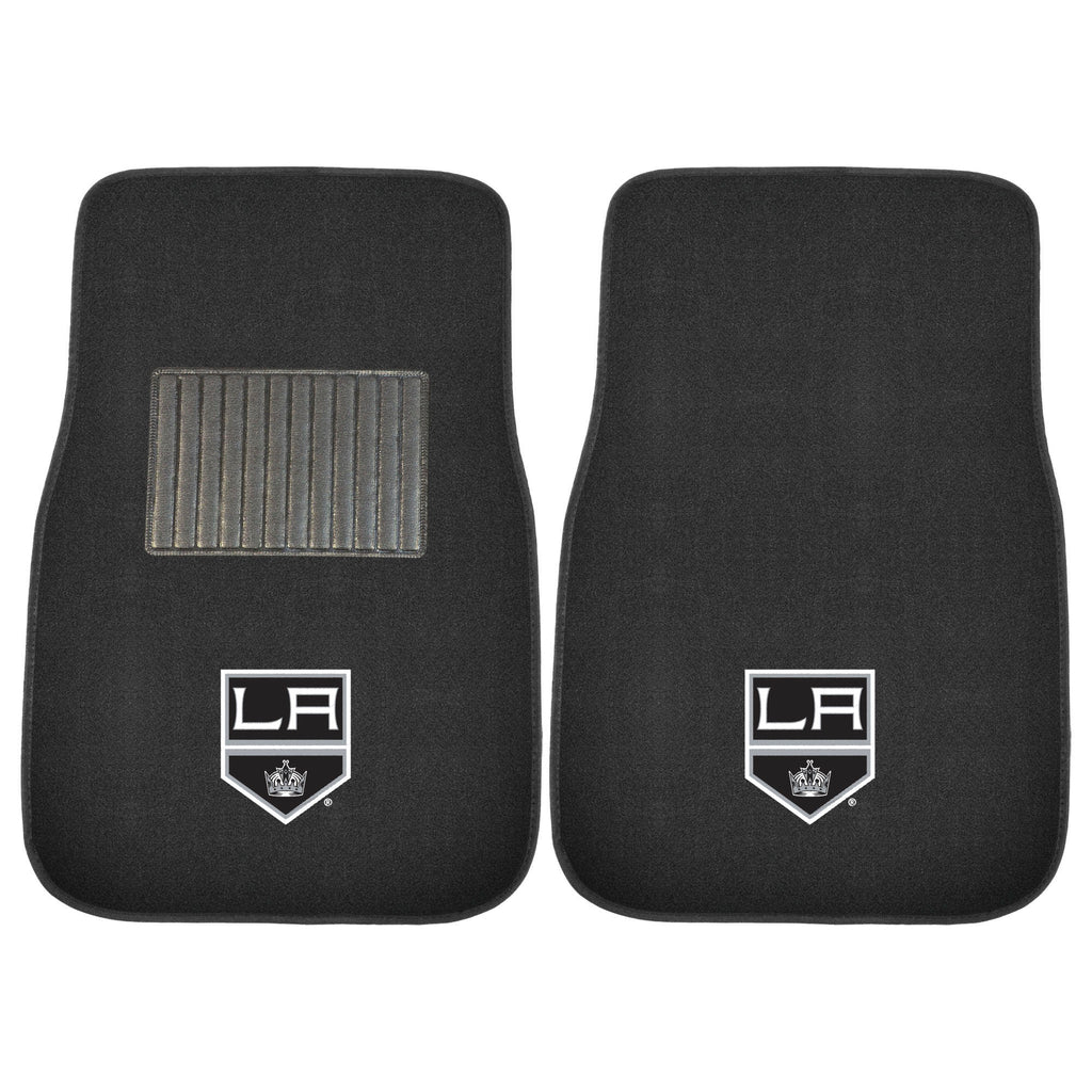Fanmats - NHL - Los Angeles Kings 2-pc Embroidered Car Mat Set 17''x25.5''