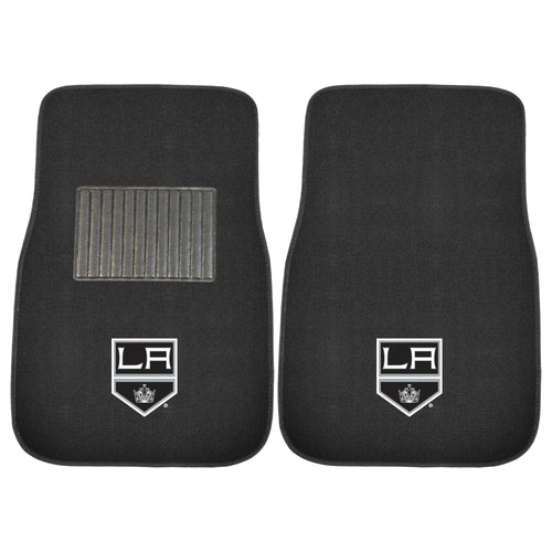 Fanmats - NHL - Los Angeles Kings 2-pc Embroidered Car Mat Set 17''x25.5''