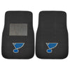 Fanmats - NHL - St. Louis Blues 2-pc Embroidered Car Mat Set 17''x25.5''