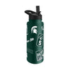 Michigan State Spartans Quencher Bottle 34oz Stainless Steel Dreamweave - Logo Brands