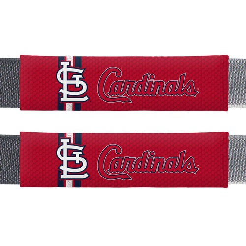 St. Louis Cardinals Seat Belt Pads Rally Design -