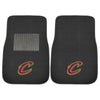 Fanmats - NBA - Cleveland Cavaliers 2-pc Embroidered Car Mat Set 17''x25.5''