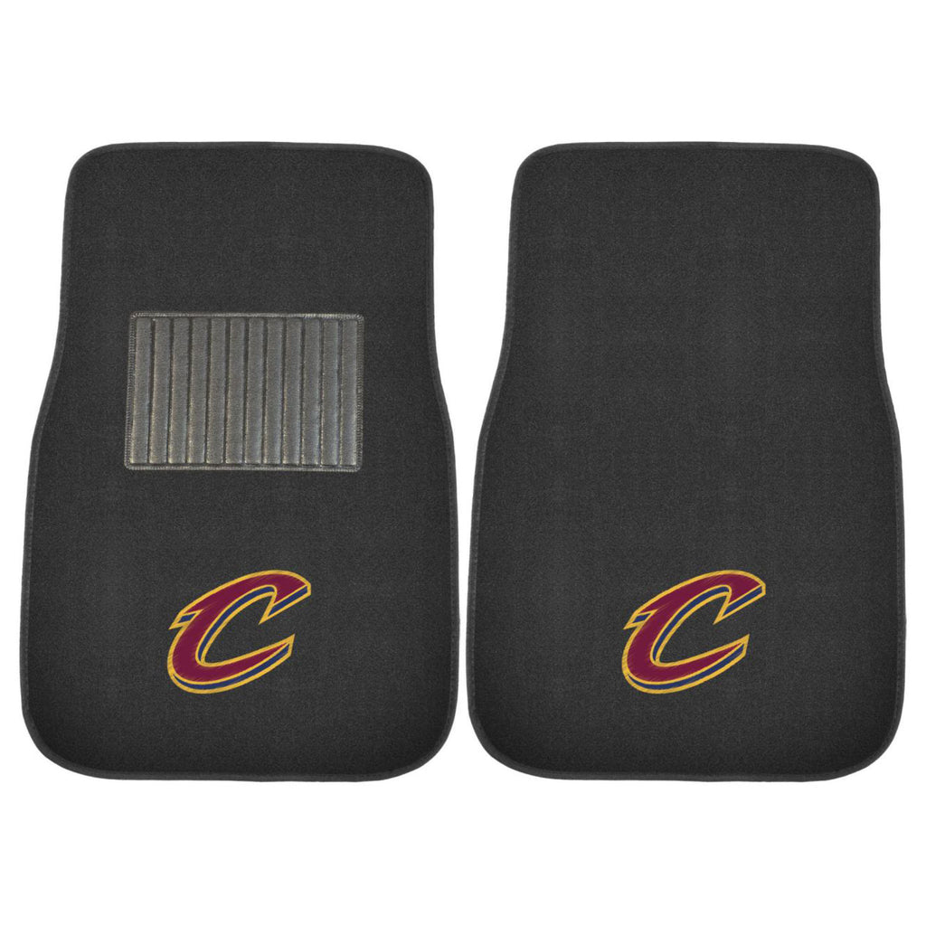 Fanmats - NBA - Cleveland Cavaliers 2-pc Embroidered Car Mat Set 17''x25.5''
