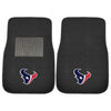 Fanmats - NFL - Houston Texans 2-pc Embroidered Car Mat Set 17''x25.5''