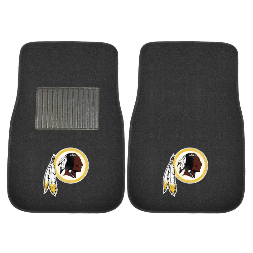 Fanmats - NFL - Washington Commanders 2-pc Embroidered Car Mat Set 17''x25.5''