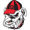 Georgia Bulldogs Magnet Car Style 12 Inch Bulldog Design -