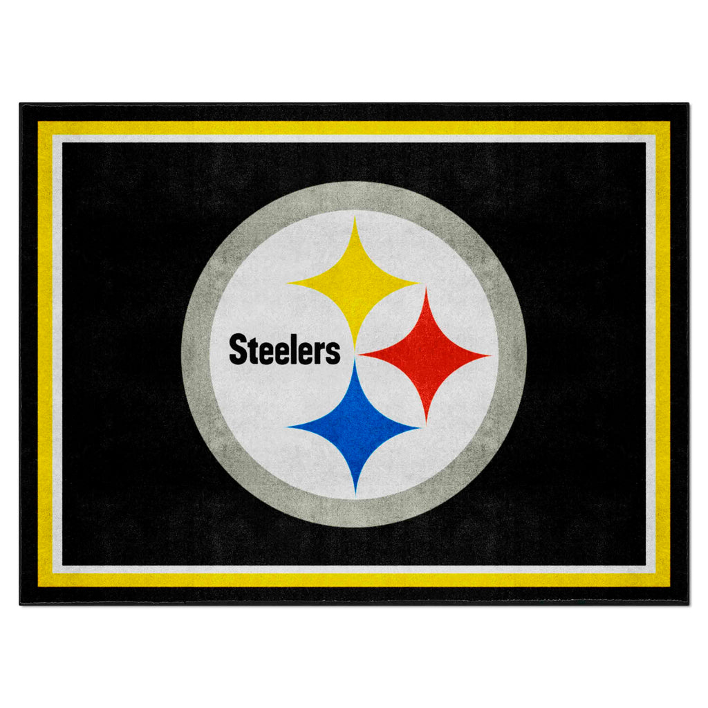 Fanmats - NFL - Pittsburgh Steelers 8x10 Rug 87''x117''