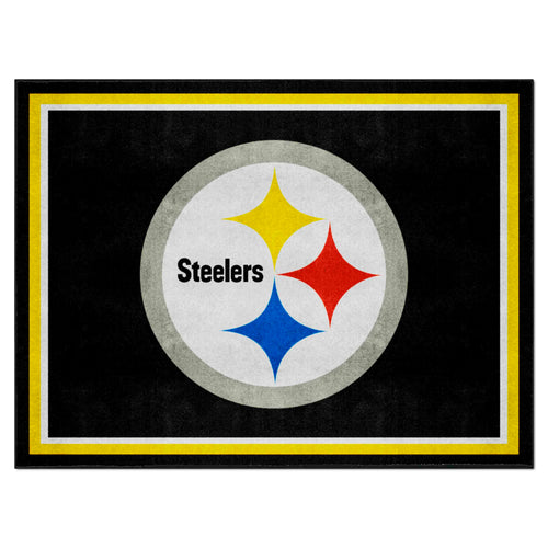 Fanmats - NFL - Pittsburgh Steelers 8x10 Rug 87''x117''