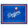Fanmats - MLB - Los Angeles Dodgers 8x10 Rug 87''x117''