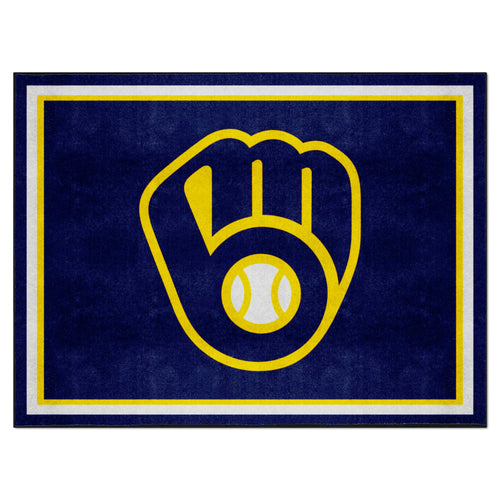 Fanmats - MLB - Milwaukee Brewers 8x10 Rug 87''x117''