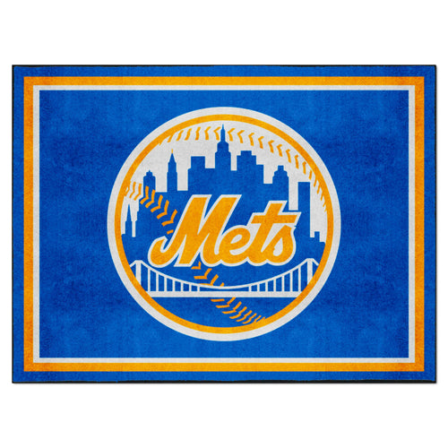 Fanmats - MLB - New York Mets 8x10 Rug 87''x117''