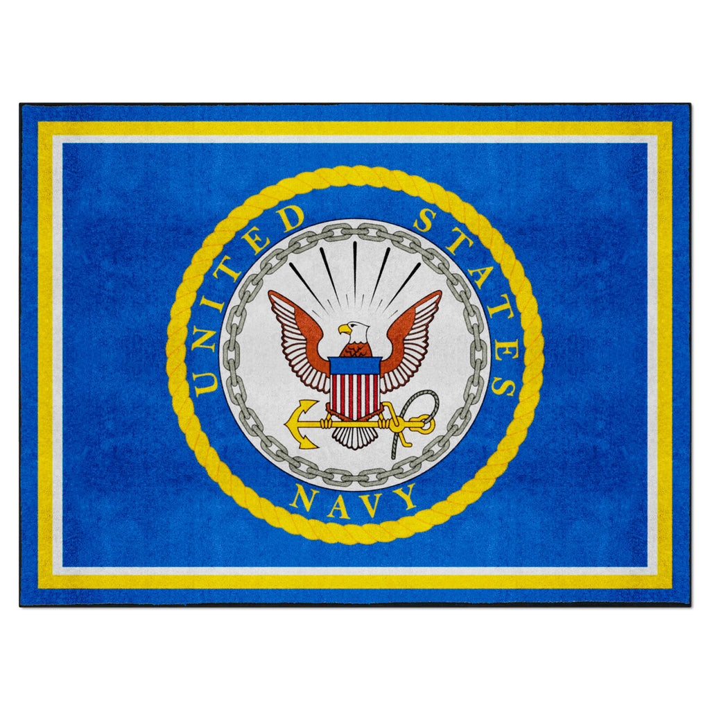 Fanmats - U.S. Navy 8x10 Rug 87''x117''