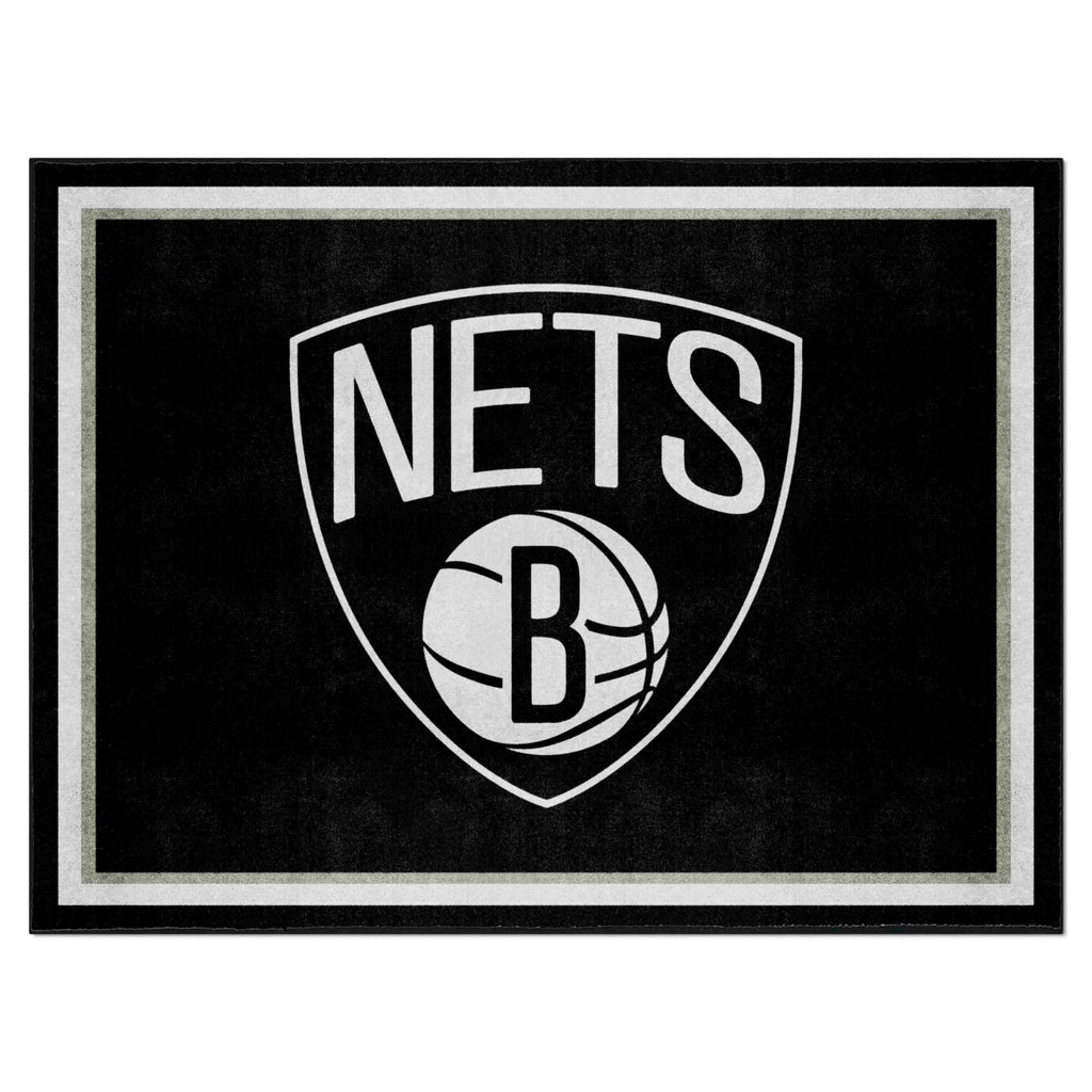 Fanmats - NBA - Brooklyn Nets 8x10 Rug 87''x117''