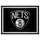 Fanmats - NBA - Brooklyn Nets 8x10 Rug 87''x117''