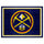 Fanmats - NBA - Denver Nuggets 8x10 Rug 87''x117''