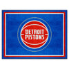 Fanmats - NBA - Detroit Pistons 8x10 Rug 87''x117''