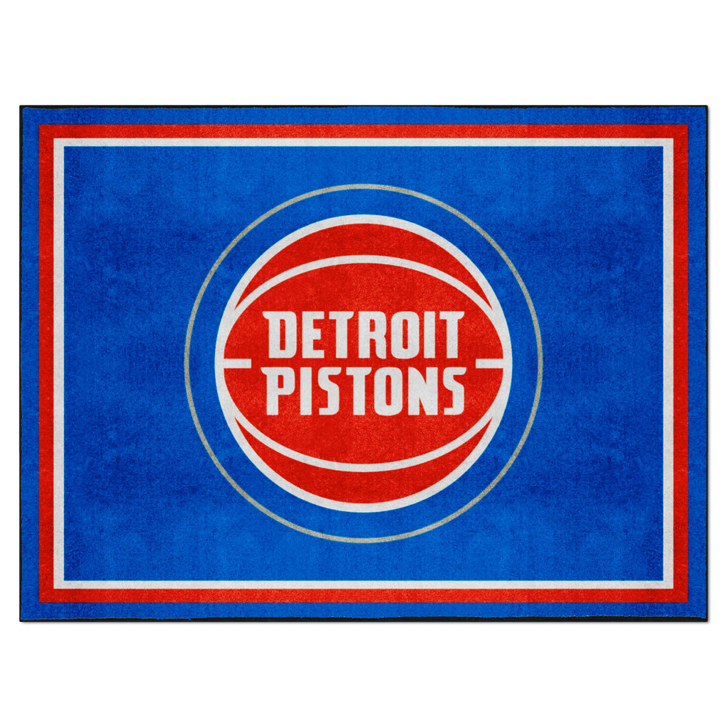 Fanmats - NBA - Detroit Pistons 8x10 Rug 87''x117''