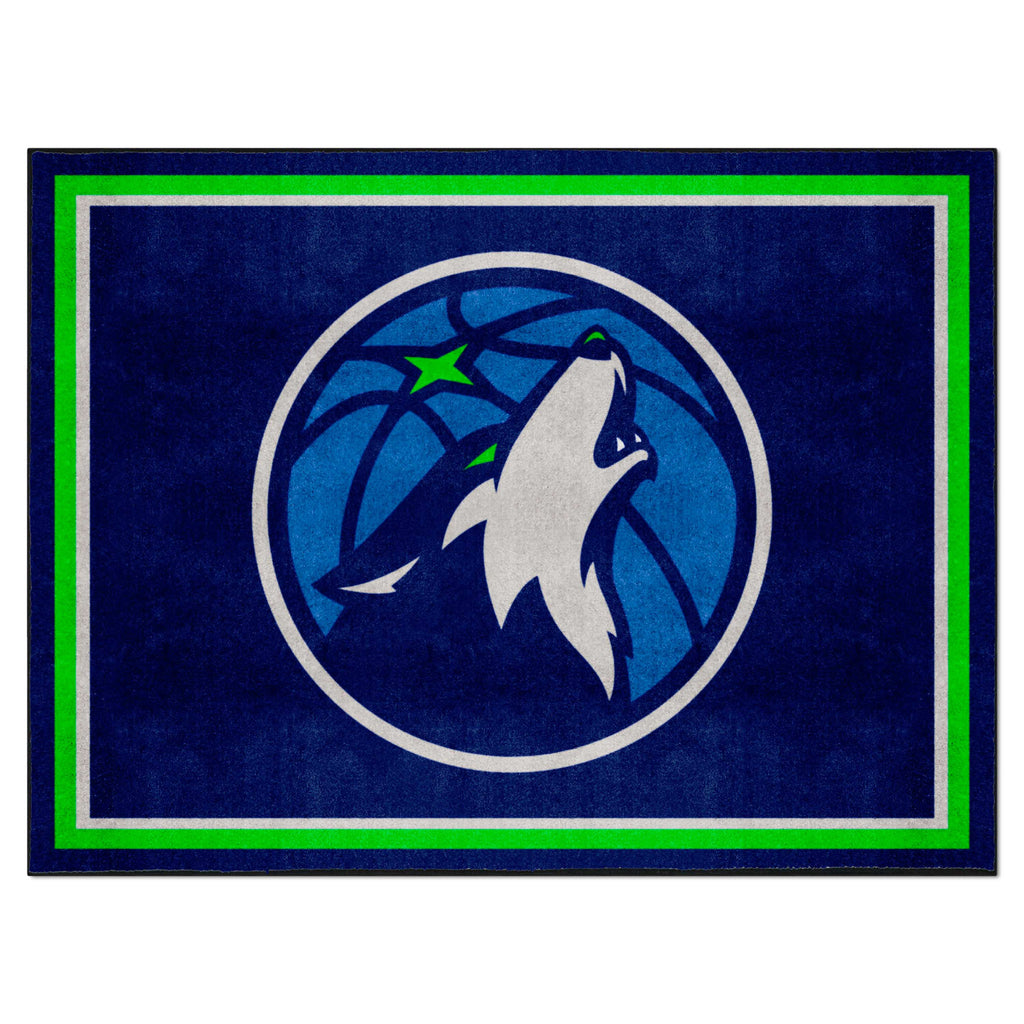 Fanmats - NBA - Minnesota Timberwolves 8x10 Rug 87''x117''