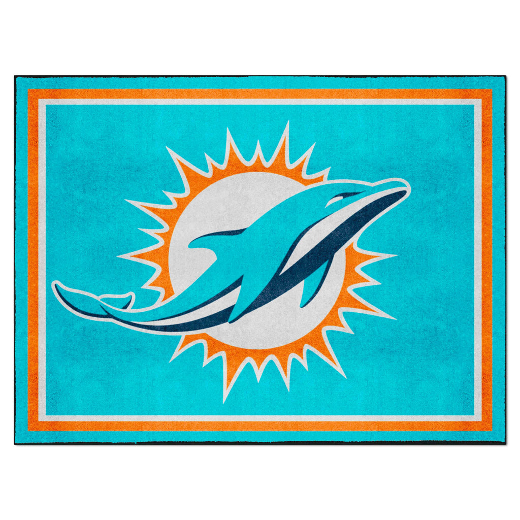 Fanmats - NFL - Miami Dolphins 8x10 Rug 87''x117''