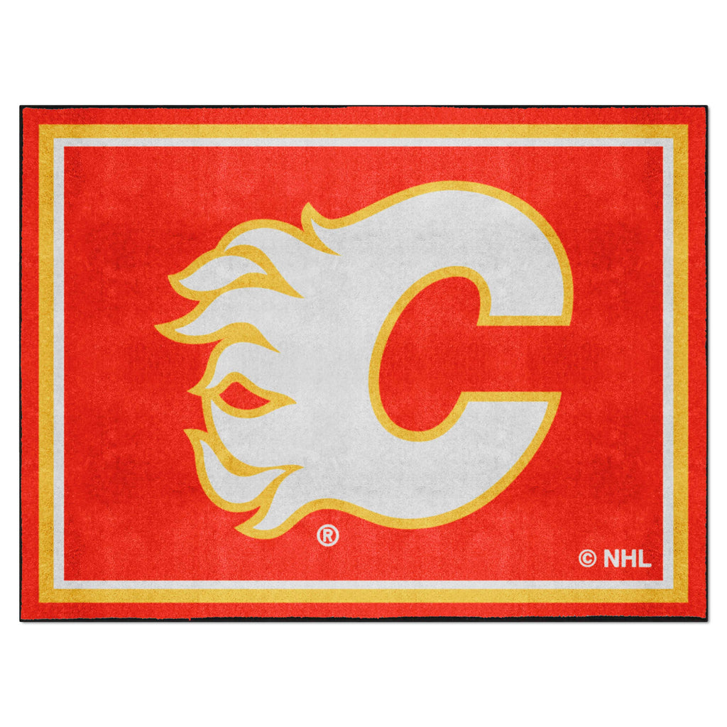 Fanmats - NHL - Calgary Flames 8x10 Rug 87''x117''