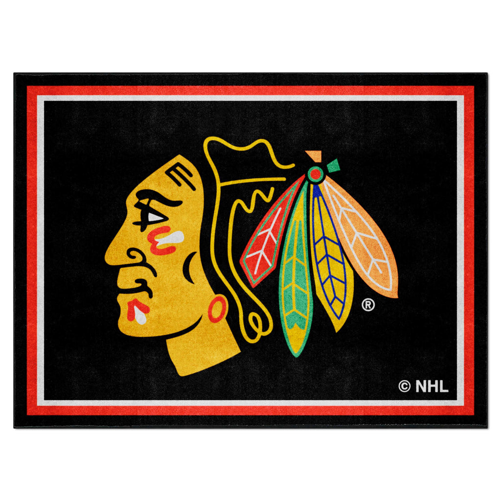 Fanmats - NHL - Chicago Blackhawks 8x10 Rug 87''x117''