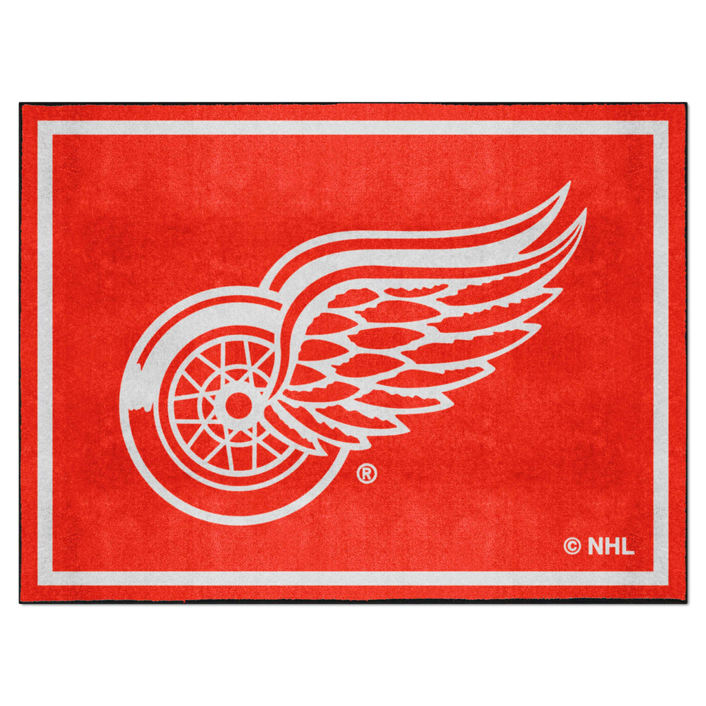 Fanmats - NHL - Detroit Red Wings 8x10 Rug 87''x117''