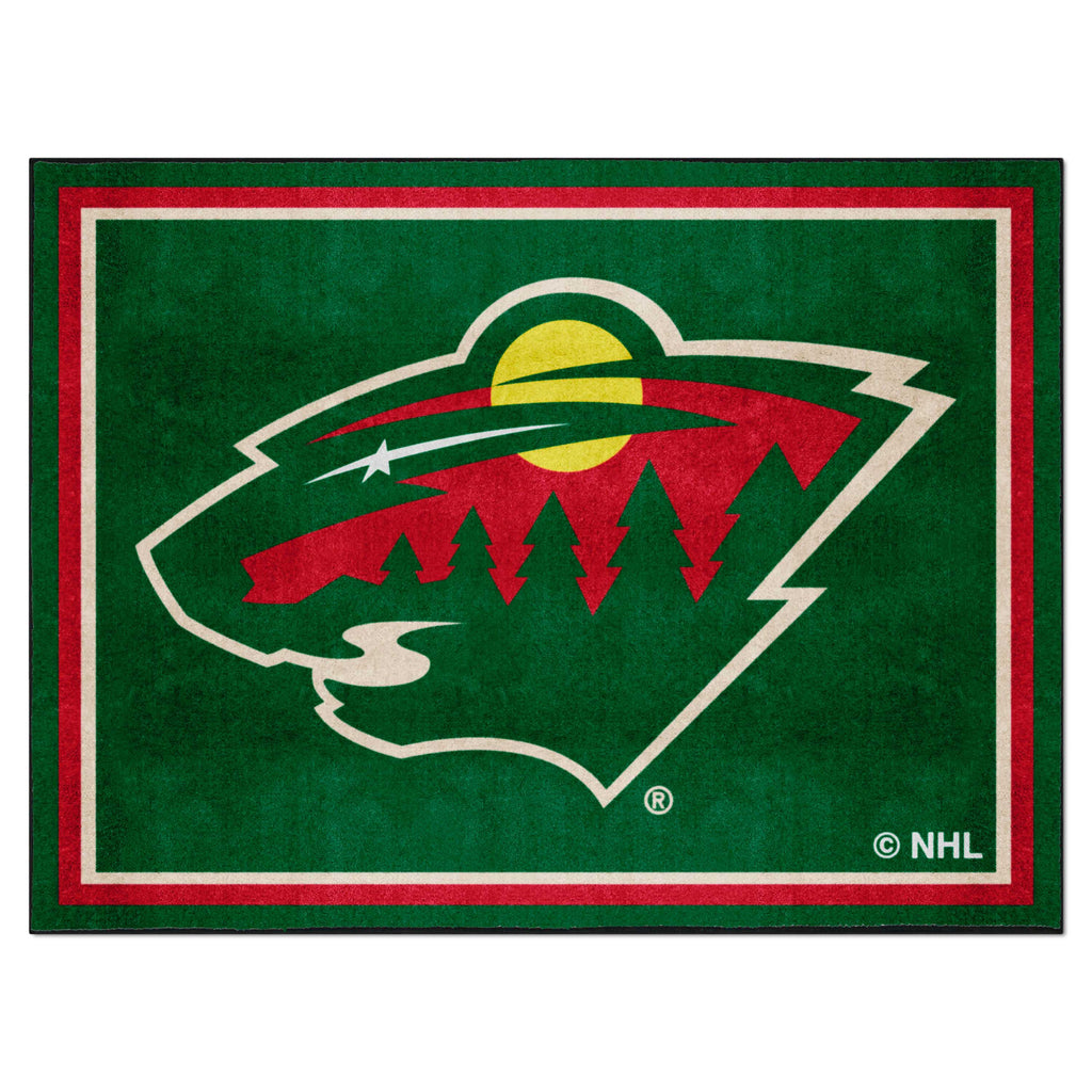 Fanmats - NHL - Minnesota Wild 8x10 Rug 87''x117''