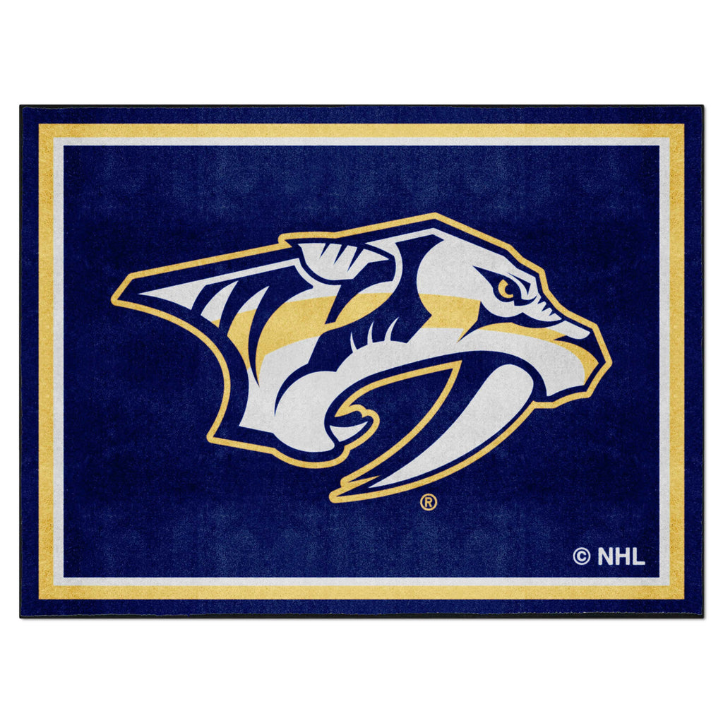 Fanmats - NHL - Nashville Predators 8x10 Rug 87''x117''
